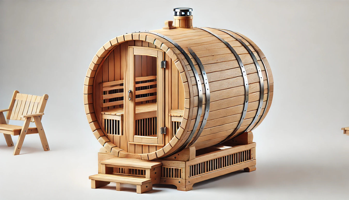 Vida Pep Barrel Sauna (6-Person)